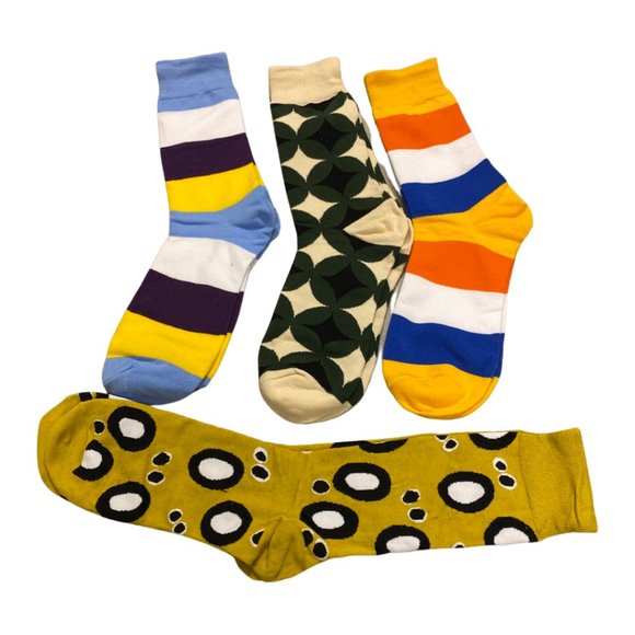 CitySokken Fun Socks for Men - Crew Socks Men's Dress Socks Colorful- 4 … - Picture 2 of 4